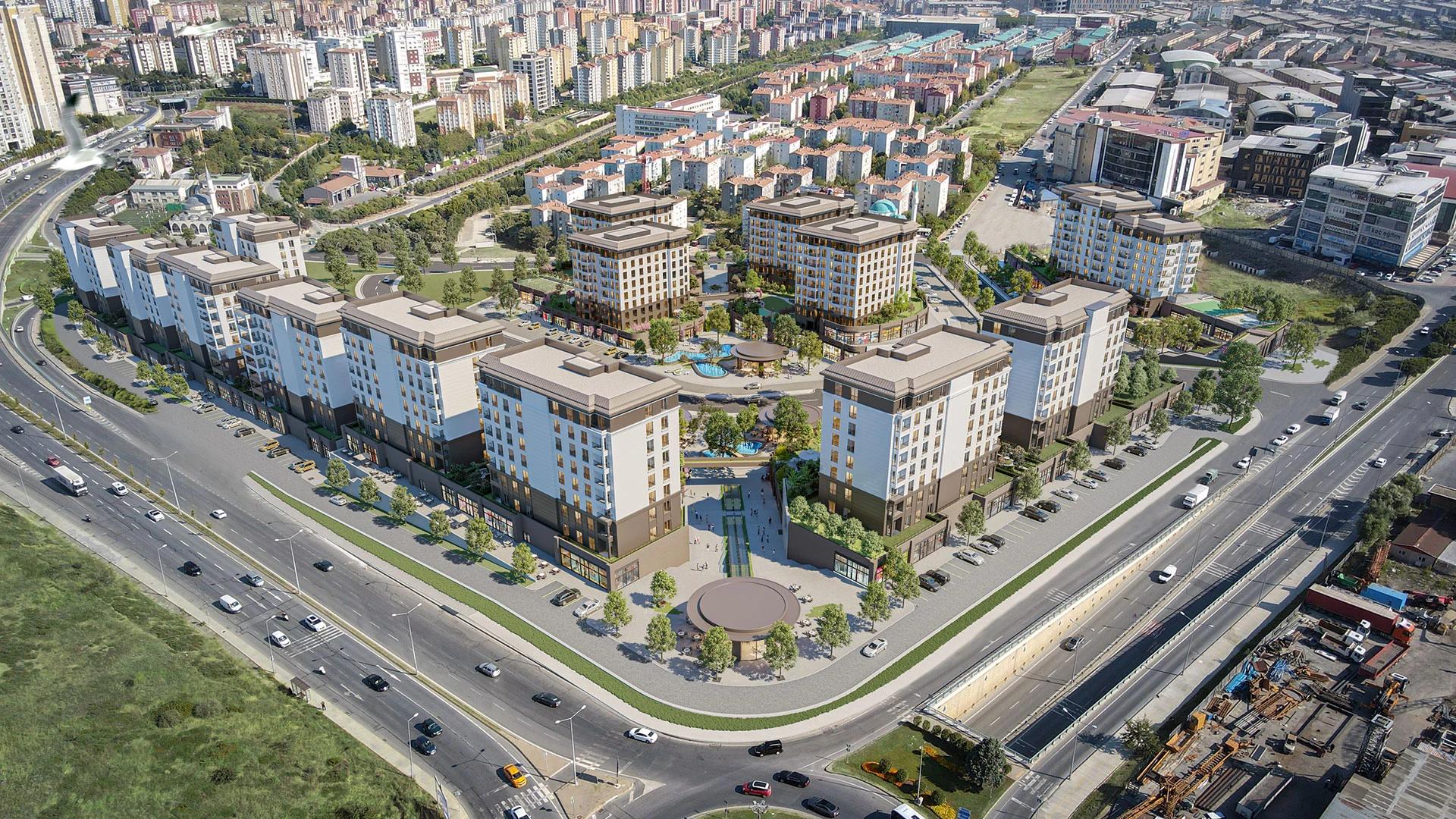 Meydan Başakşehir ticari üniteleri