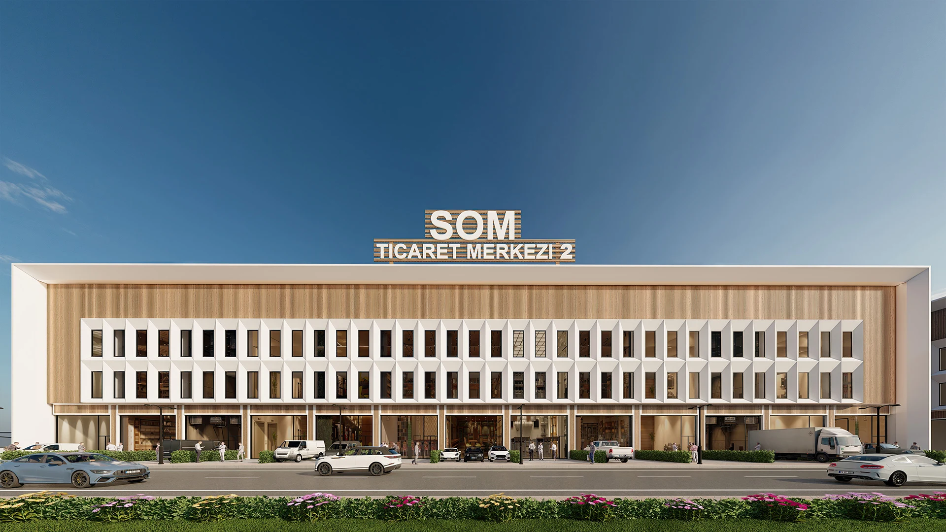 SOM Ticaret Merkezi 2 proje görünümü