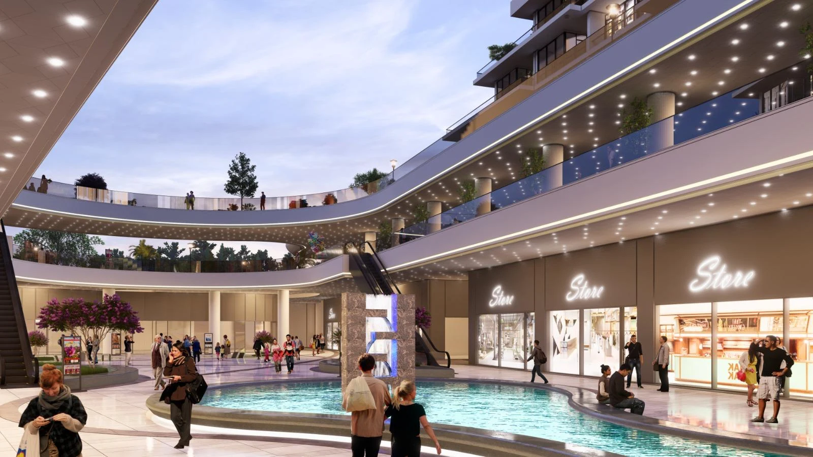 Thermall Park Yalova proje görünümü
